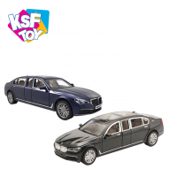 simulation open door 1:24 diecast pull back metal car with light music